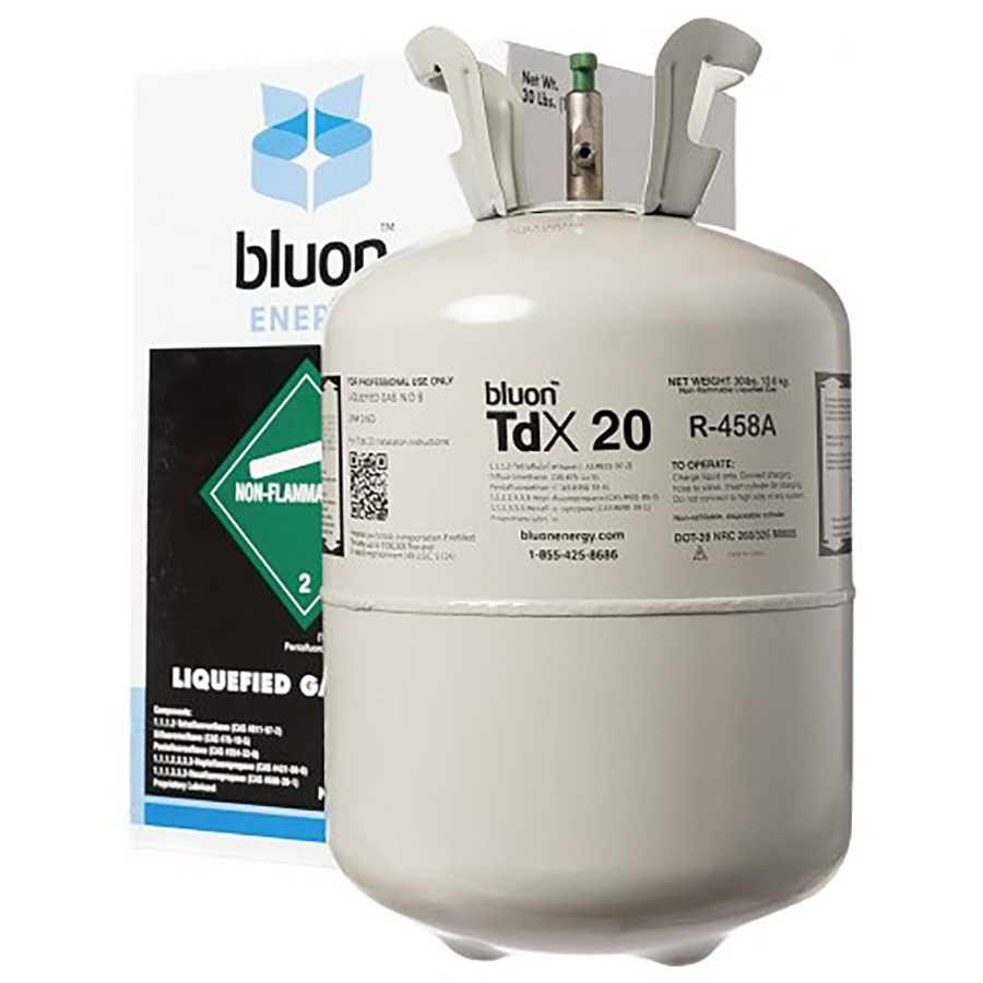 BLUON TDX 20 30LB REPLACES R-22 R458A | 2J Supply HVAC