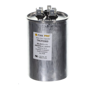MOTOR RUN CAPACITOR 35/3/440 ROUND