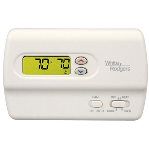 white-rodgers heat pump thermostat