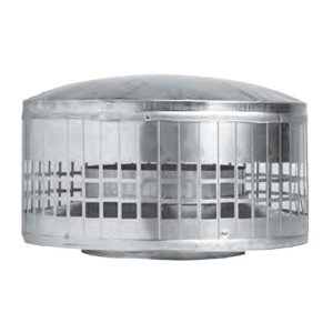 metal-fab sheet metal gas vent pipe cap