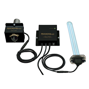 MUV- 7-50DR-16 - 180 MICROWATT 120/240V 3 piece UVC unit w/ odor control