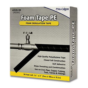 nu-calgon insulation foam tape