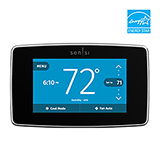 1F95U-42WFB - SENSI THOUGH SMART BLACK THERMOSTAT