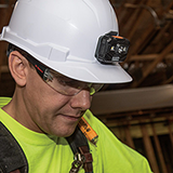 56048 - RECHARGEABLE HEADLAMP WITH FABRIC STRAP, 400 LUMENS, ALL-DAY RUN TIME