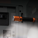 56412 - RECARGEABLE LED FLASHLIGHT W/WORKLIGHT