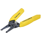 11045 - WIRE STRIPPER & CUTTER TOOL 6.25" LENGTH NARROW NOSE SPRING LOADED
