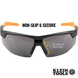 Standard Safety Glasses, Gray Lens