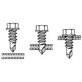 BT141 500 - SCREW BIT TIP 10" X 1/2", 5/16 HEAD